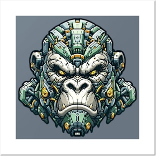 Mecha Apes S03 D59 Posters and Art